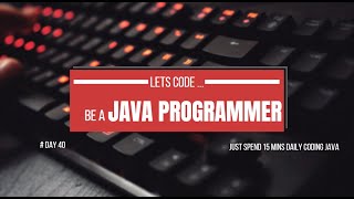#Day40: Anonymous Objects in Java