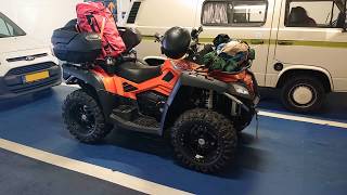 Trans Euro trail Germany, Denmark and Sweden - ATV ride