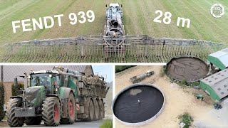 Epandage en 28 m de digestat et lisier | FENDT 939 | SAMSON | ETA Gautier Frères