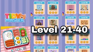 Tidy Master- Satisfeel ASMR Level 21-40 Gameplay Walkthrough ||
