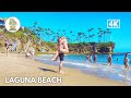 [4K] 🌴☀️ Thursday Afternoon | Laguna Beach California | Walking tour