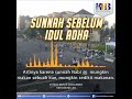 Sunnah Sebelum Idul Adha (Ustadz Dr.Khalid Basalamah)