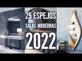 🔝 25 ESPEJOS DECORATIVOS para SALAS MODERNAS y recibidores | DECORACION de pared INTERIORES 2023