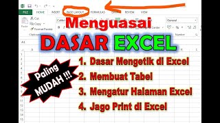 Langkah-Langkah Menguasai Dasar Excel