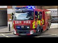 [BRAND NEW ELECTRIC FIRE APPLIANCE] G362 Hammersmith (ZEPA) turning out to an emergency 