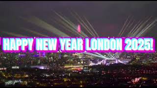 The Shard London New Year's Fireworks 2024 2025 (Fake clip)