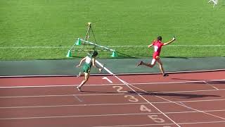 20201024山口県体育大会高校の部 男子4x400mリレー決勝最終組