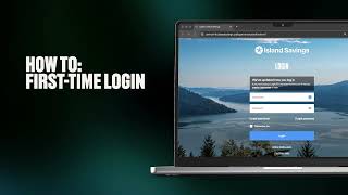 HOW TO: First-time Login