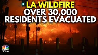 Thousands Flee As Wildfire Rages Across Southern California | Pacific Palisades Wildfire | N18G