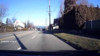 BC New westminister car crash @20150129