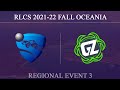 KID vs GZ @Set2 | RLCS 2021-22 - Fall: Oceania | Forkidden vs Ground Zero Gaming | 14 November 2021