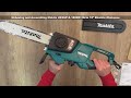 unboxing and assembling makita uc3041a 1800w 30cm 12