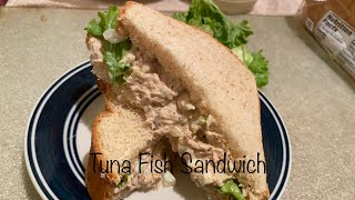 Tuna Fish Sandwich | How To Make A Tuna Sandwich With Mayo