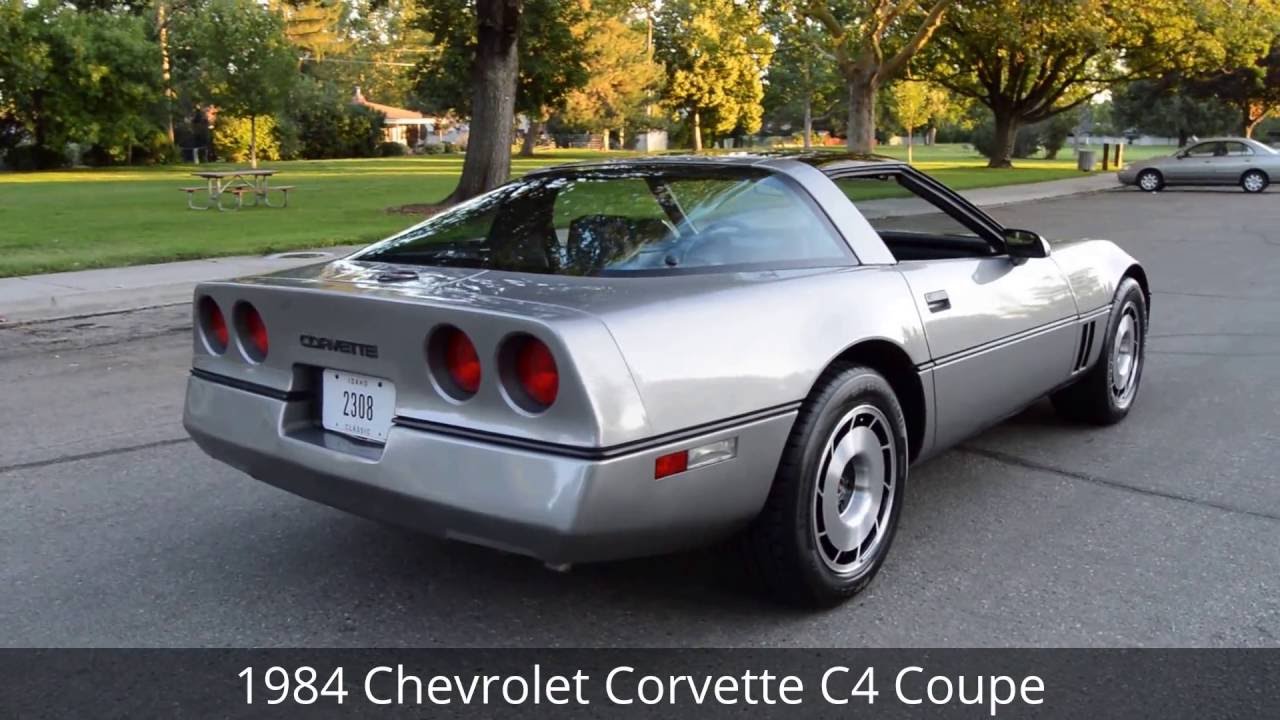 1984 Chevrolet Corvette C4 Coupe - Ross's Valley Auto Sales - Boise ...