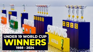ICC Under 19 Cricket World Cup Winners List From 1988 to 2024