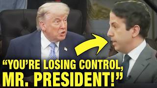 Trump Exchange with Reporter Turns HUMILIATING FAST!