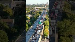 US-Canada border traffic is “just a nightmare.” #shorts #shortsvideo