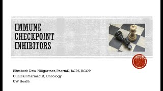 Immune Checkpoint Inhibitors