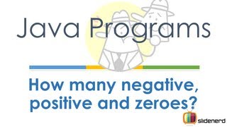 Java Count Positive Negative and Zeroes from Input |