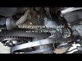 Audi A4 B5 1.8 ADR Motor Wasserpumpe wechseln austauschen erneuern water  pump exchange renew swap