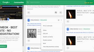 how to make a post with description like in forum in google+ community 3 types of post on google +