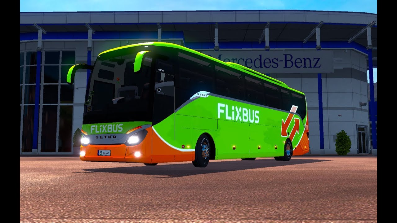 ETS 2 Setra 516 HDH Flixbus Skin Review - YouTube