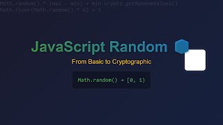 JavaScript Random Numbers: Math.random(), Crypto API & Practical Uses 🎲 [Hindi]