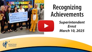 Update From Superintendent Ernst, March 10, 2025