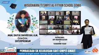 Wisuda Akbar Virtual Al-Fityan School Gowa 2020