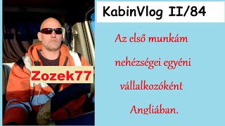 Anglia.Külföldi munka. Az első munkám autómentősként.| @zozek77 Angliai élet,- munka|| KabinVlog 84.