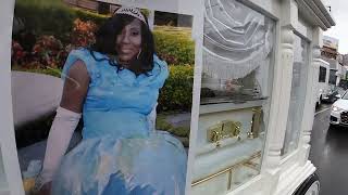 NY Funeral Horse Carriage Company: Jemina Achile Royal Funeral Procession - Brooklyn, NY