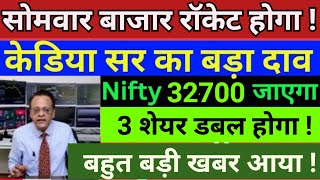 Sushil Kedia से जानें उनके  शानदार कमाई , monday market prediction , monday market strategy