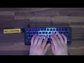 wooting 60he typing test gateron lekker