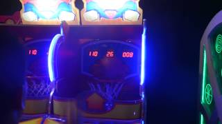 Qingfeng hot sale basketball game machine -- double players