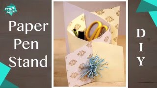 DIY Paper Pencil Holder | Easy Step By Step
