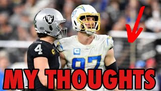 Reacting To The Raiders 2022 Schedule!