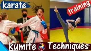 kumite Techniques - karate training  Distance Couter attack
