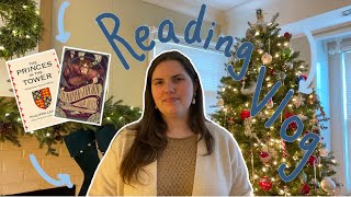 READING VLOG | thanksgiving, fantasy, & the princes in the tower