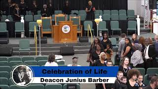 A Celebration of Life for Deacon Junius Barber