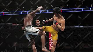 UFC4 Bruce Lee vs Andre Donovan EA Sports UFC 4 Epic Fight