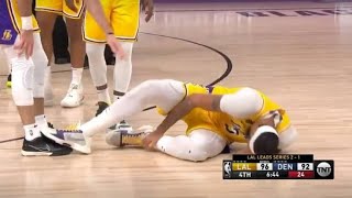 Lakers vs Nuggets Game 4 WCF | Anthony Davis Injured His Ankle! Lakers Fans Are Devastated!