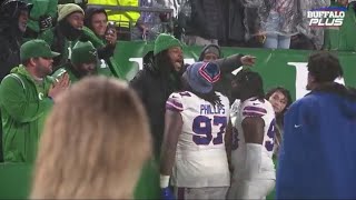 Jordan Phillips being an idiot against the Eagles