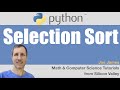 Python: SelectionSort algorithm
