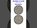 Sweden 1 Ore ||1618 ||Riksdaler Riksmynt (1604 - 1660) ||Silver || #shortvideo #new #trending