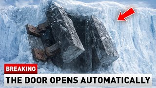 Hidden Mechanism? Strange Door Found Embedded in Antarctic Ice