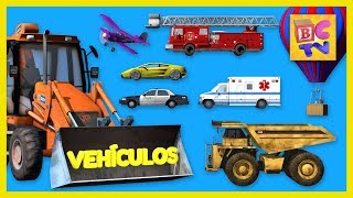 Aprende los nombres y sonidos de los vehículos para niños | ¡Automóviles, Camiones y Más!