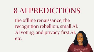 8 Ai Predictions For 2026 No One Is Talking About