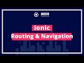 Ionic Navigation Tutorial - Navigate between Pages - Part 1/3