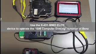 Launch X431 IMMO ELITE/PLUS Virgin (Erase)  Mercedes-Benz ISM Computer- launchx431.fr