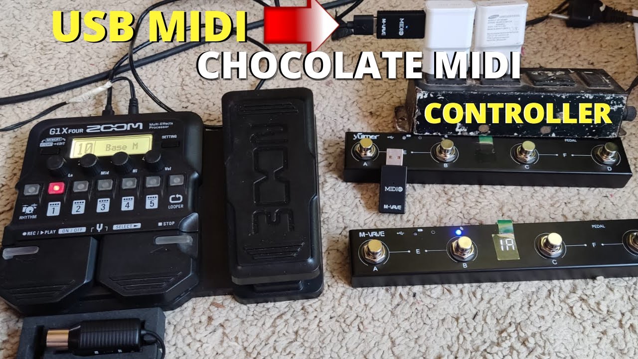 Como Usar O Midi USB M-VAVE Junto Com O Chocolate Midi Controller Na ...